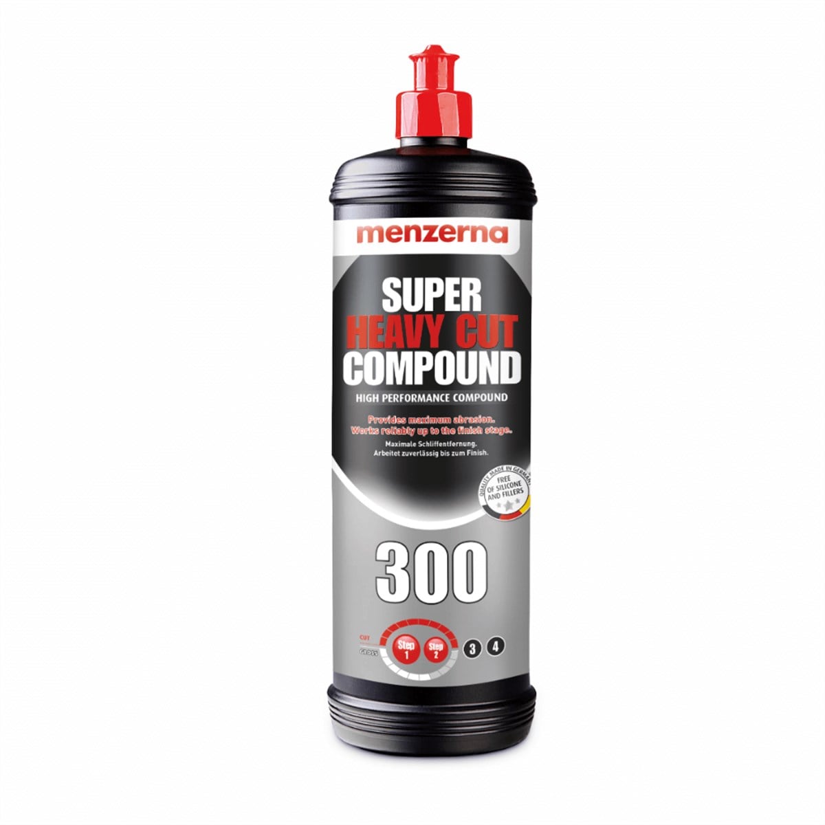 Menzerna 300 Super Heavy Compound 1 Lt Ağır Çizik Giderici Pasta