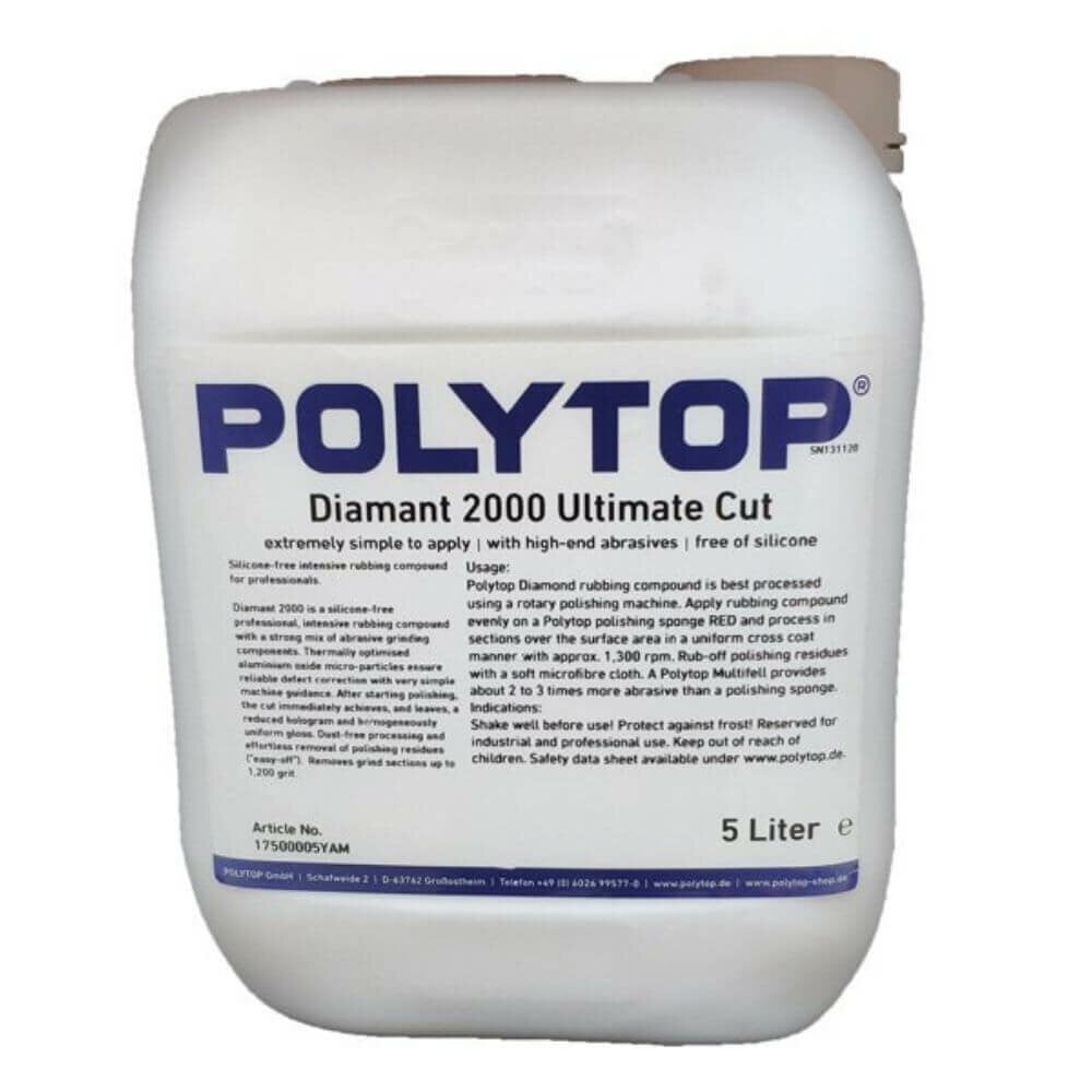 Polytop Diamant 2000 Ultimate Cut Agresif Kalın Pasta 5 lt.